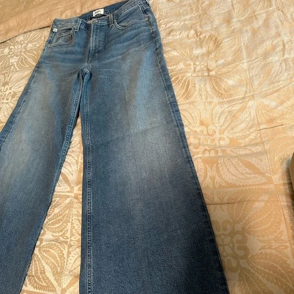 Citizens Of Humanity Light Blue Wide Leg Jeans - Picture 5 of 10